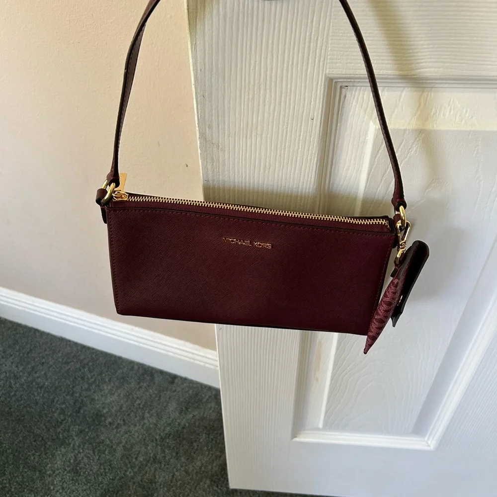 Michael Kors Dark Brown Shoulder Bag - Picture 5 of 5